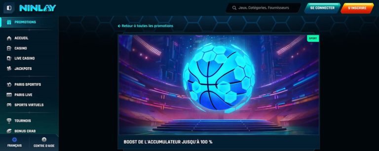 Ninlay Casino boost accumulateur