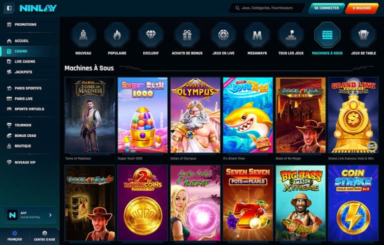 Ninlay Casino machines à sous