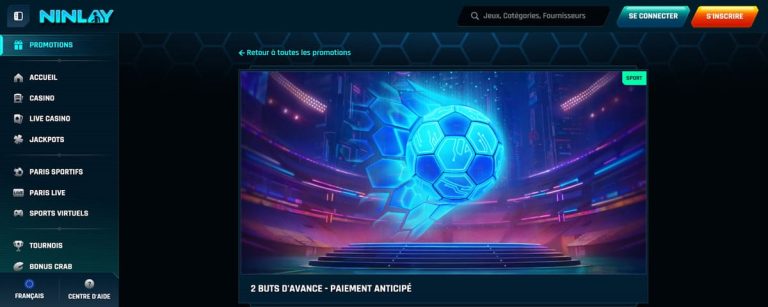 Ninlay Casino paiement anticipé
